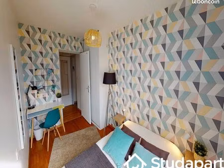 chambre 1 pièce 9 m²