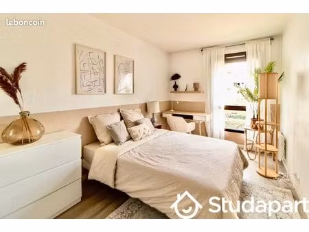 chambre 1 pièce 13 m²