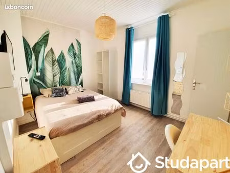 chambre 1 pièce 12 m²