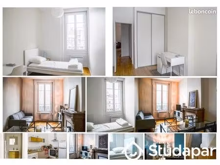 chambre 1 pièce 16 m²