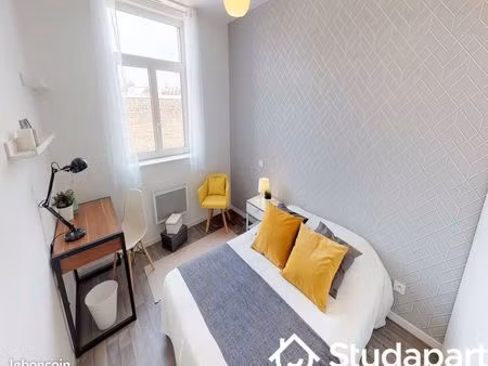 chambre 1 pièce 11 m²