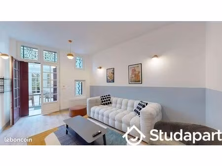 chambre 1 pièce 12 m²