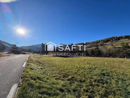 terrain constructible viabilisé à vendre