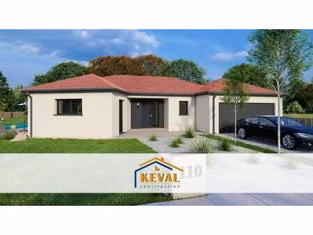 terrain avec maison neuve à vendre
