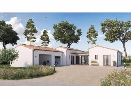 terrain avec maison neuve à vendre