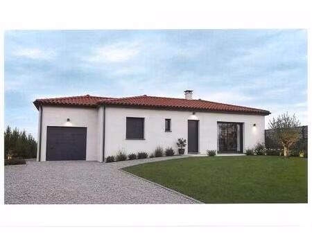 terrain avec maison neuve à vendre