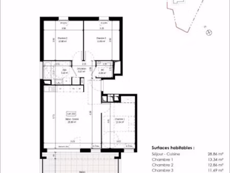 vente appartement 4 pièces 79 m² à colmar (68000)  375 000 €