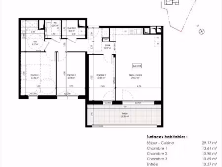 vente appartement 4 pièces 86.85 m² à colmar (68000)  381 000 €