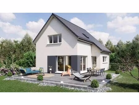 terrain avec maison neuve à vendre