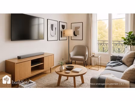 a vendre - neuilly-sur-seine île de la jatte - appartement 3 pièces de 65 m²