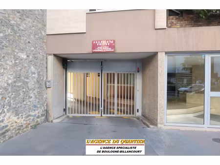 parking 6 10 rue des quatre cheminées boulogne-billancourt