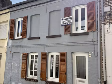 vente maison 4 pièces 65 m² abbeville (80100)