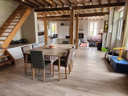 longère traditionnelle auboise  rénovée : immobilier entre particulier