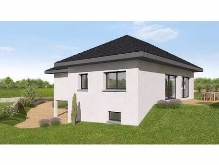 terrain avec maison neuve à vendre