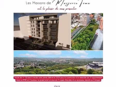 terrain avec permis délivré en 2024 pour la construction de