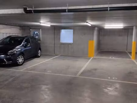 emplacement parking en sous-sol