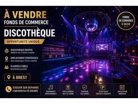vente bureaux et commerces à brest (29200) : à vendre / brest