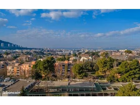 t3/4 13009 marseille 5e étage vue mer cave michelet de lattre