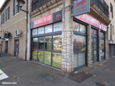 boucherie bail tout commerces