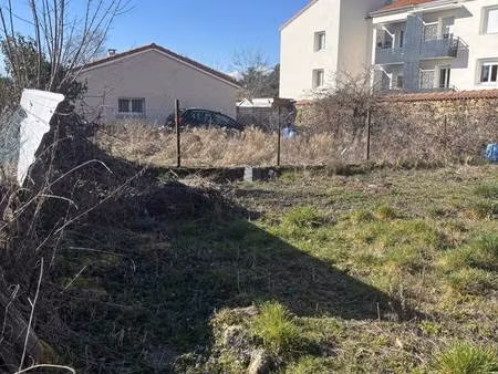 terrain constructible viabilisé à vendre
