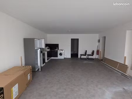 appartement 55m² rdc