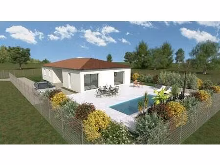 terrain avec maison neuve à vendre