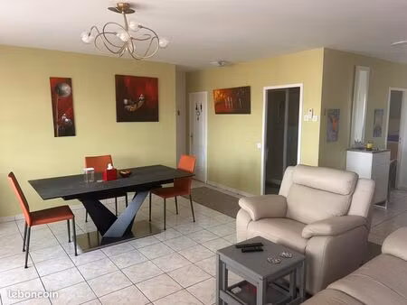 appartement t4 de 86 m²-lumineux avec balcon  parking cave