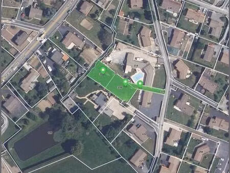 terrain constructible à vendre