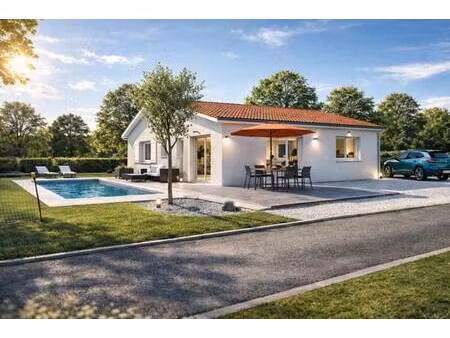 terrain avec maison neuve à vendre