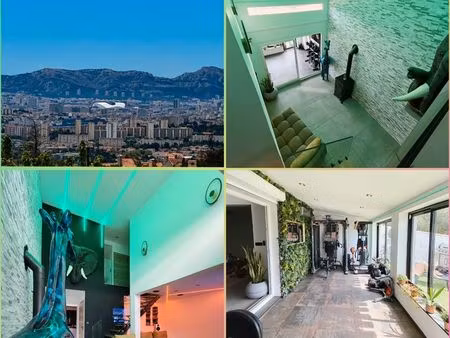 retour vente : vue panoramique marseille - potentiel 3/4 chambres