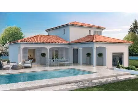 terrain avec maison neuve à vendre