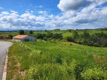 terrain constructible viabilisé à vendre