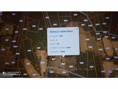 terrain de chasse à vendre