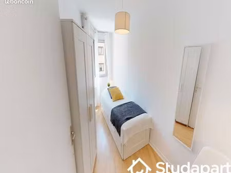 chambre 1 pièce 9 m²