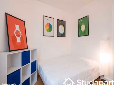 chambre 1 pièce 9 m²