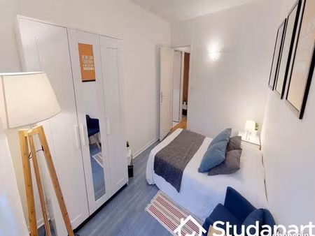 chambre 1 pièce 11 m²
