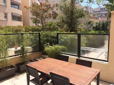 location appartement t2 lodi - terrasse et garage