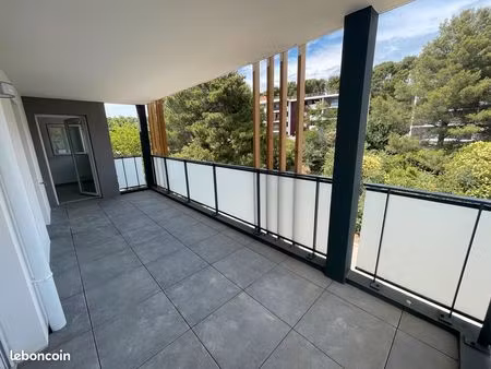 beau t3 de 55 m² avec terrasse de 16 m² env. + box fermé dans résidence neuve - secteur sa