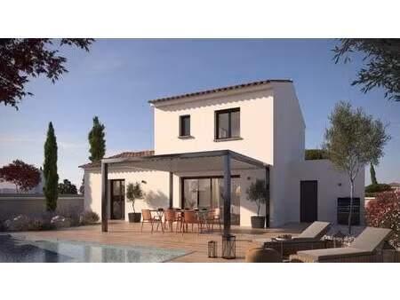 terrain avec maison neuve à vendre