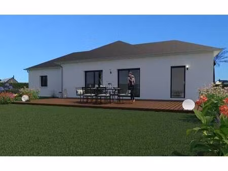 terrain avec maison neuve à vendre