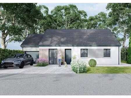 terrain avec maison neuve à vendre