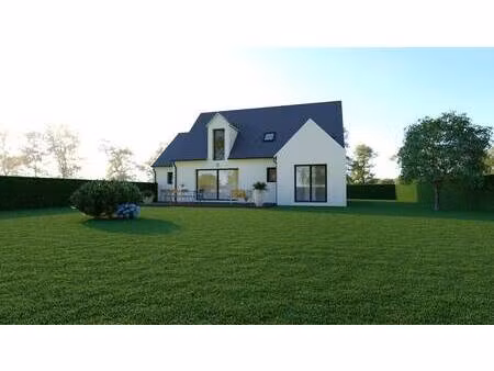 terrain avec maison neuve à vendre