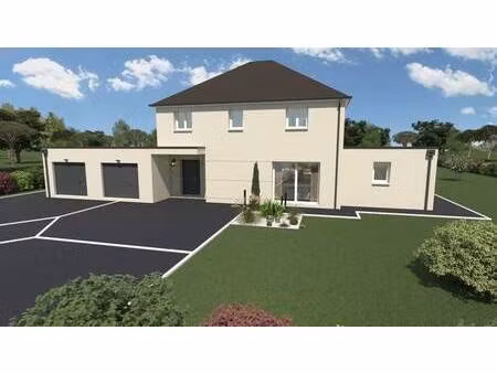 terrain avec maison neuve à vendre