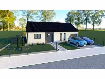 terrain avec maison neuve à vendre