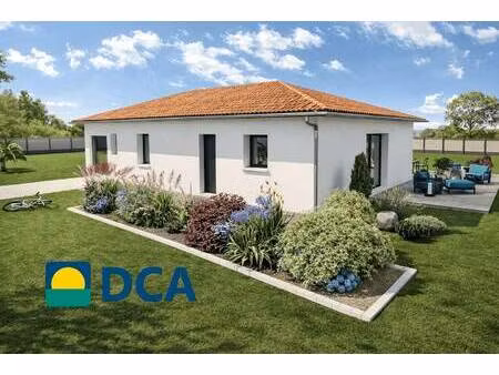 terrain avec maison neuve à vendre