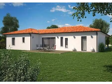 terrain avec maison neuve à vendre