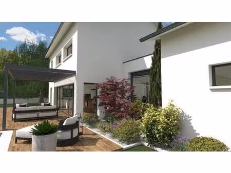 terrain avec maison neuve à vendre