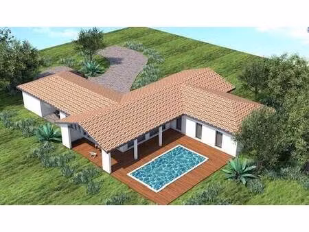 terrain avec maison neuve à vendre