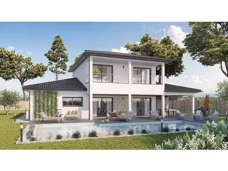 terrain avec maison neuve à vendre