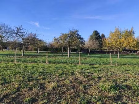 terrain constructible à vendre